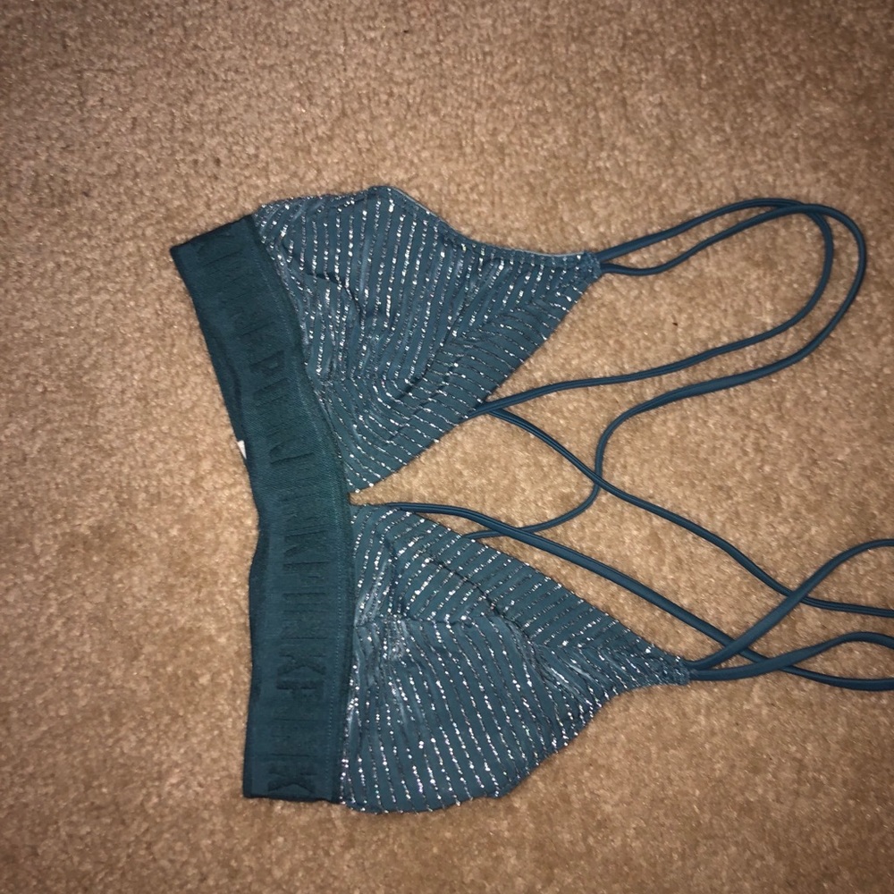 Sparkly Triangle Victoria Secret Pink Bralette